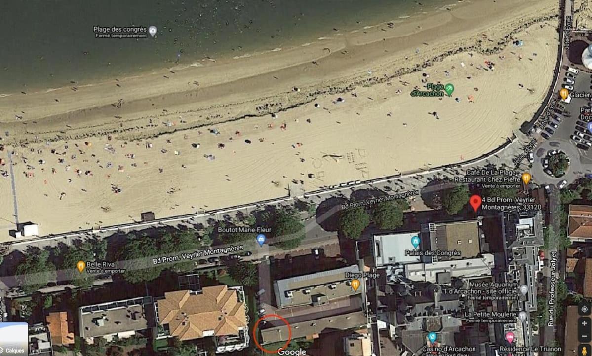 Le Mogador - Appartement Famillial A 100M De La Plage Arcachon Eksteriør billede